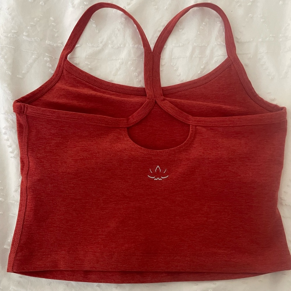 Beyond Yoga Spacedye Slim Racerback Cropped Tank Only worn once.